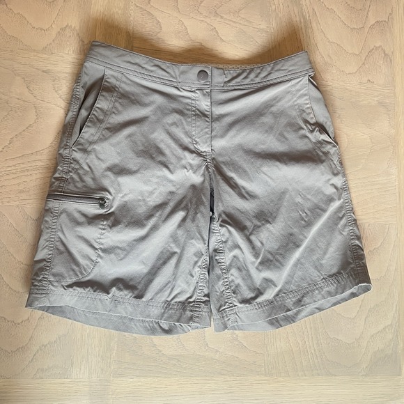 LL Bean Nylon Hiking Trail Shorts +Eddie Bauer Cargo Outdoor Camping 2 Pair Sz 4 - Picture 4 of 16